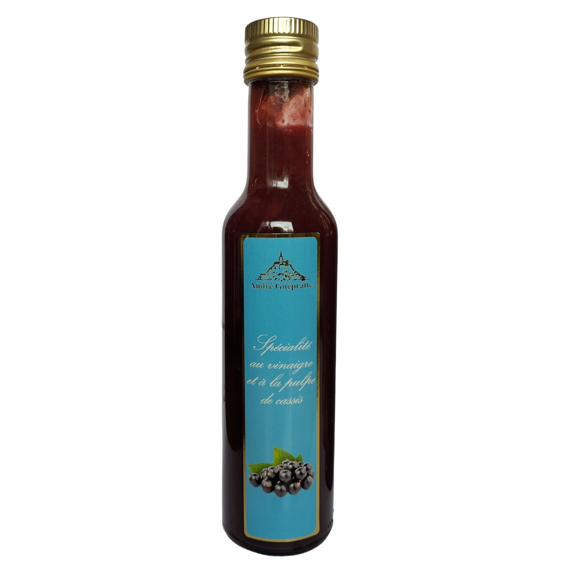 Spécialité au vinaigre et à la pulpe de Cassis