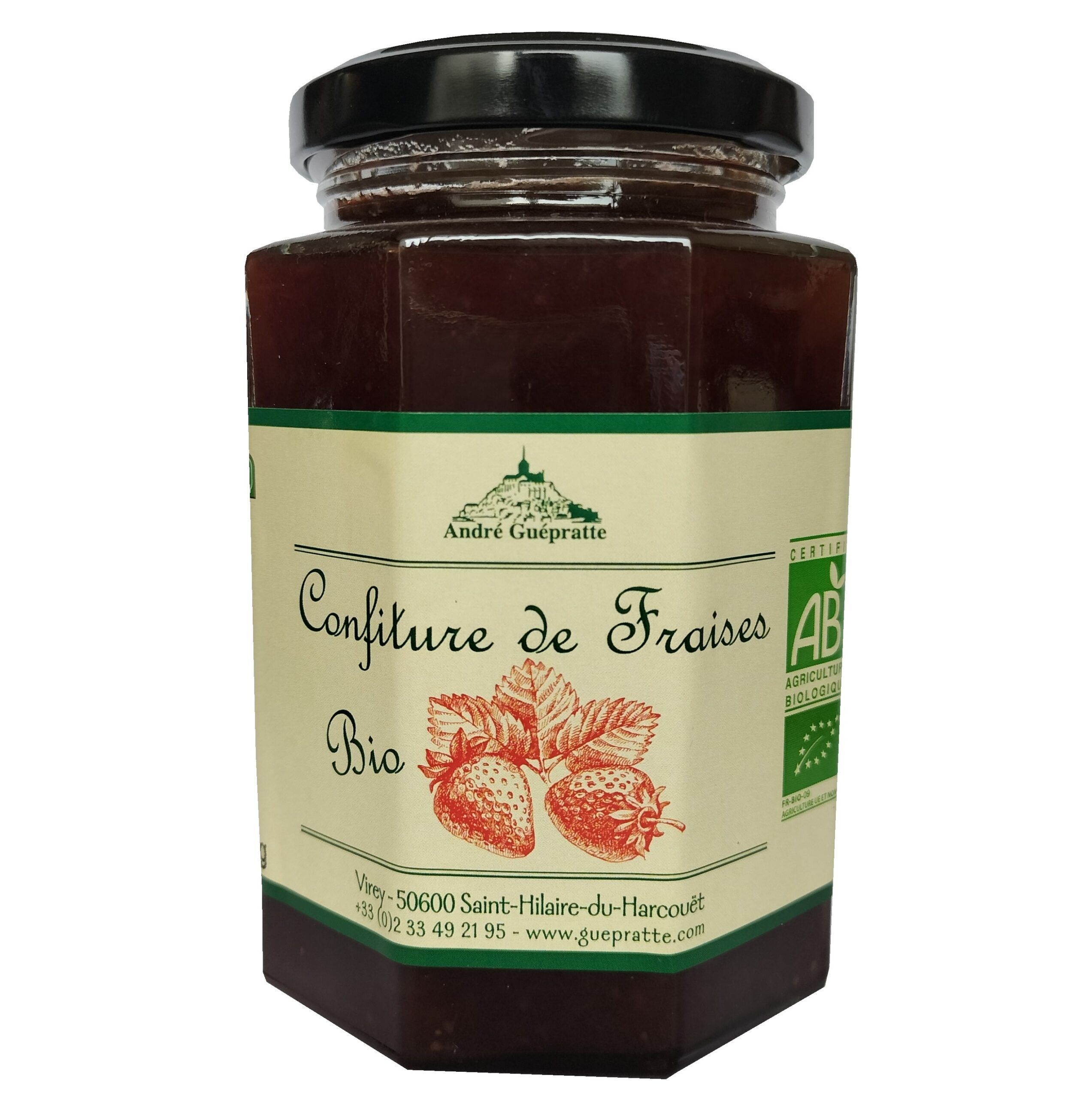 Confiture de Fraises Biologique