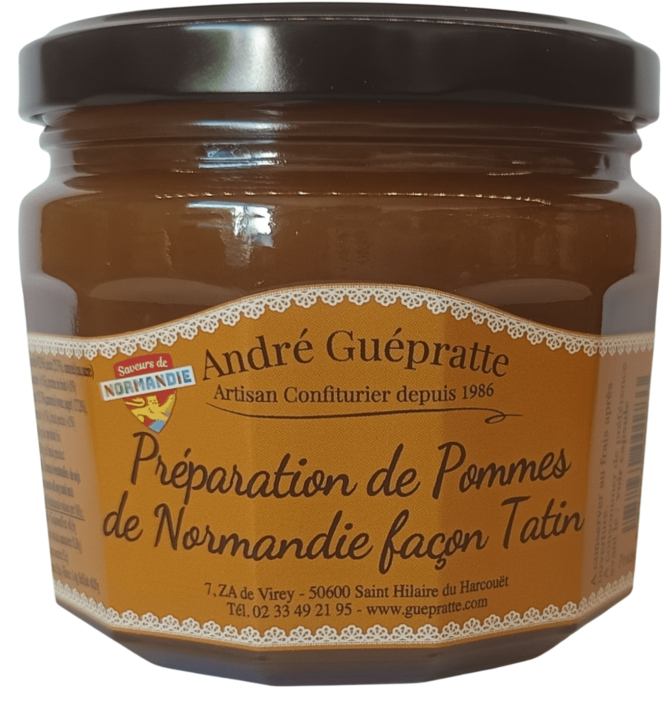 Préparation de Pommes de Normandie façon tatin