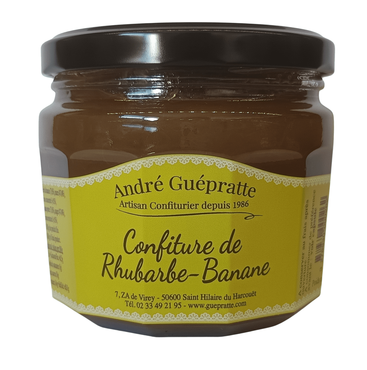 Confiture de Rhubarbe Banane