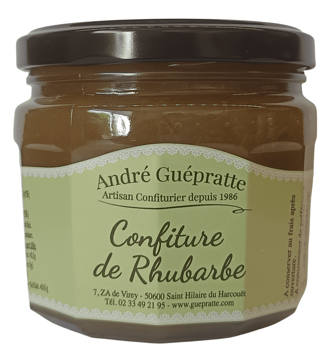 Confiture de Rhubarbe