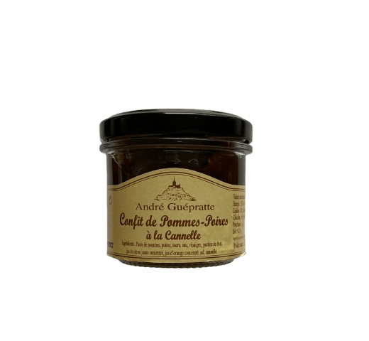 Confit de Pommes-Poires à la Cannelle