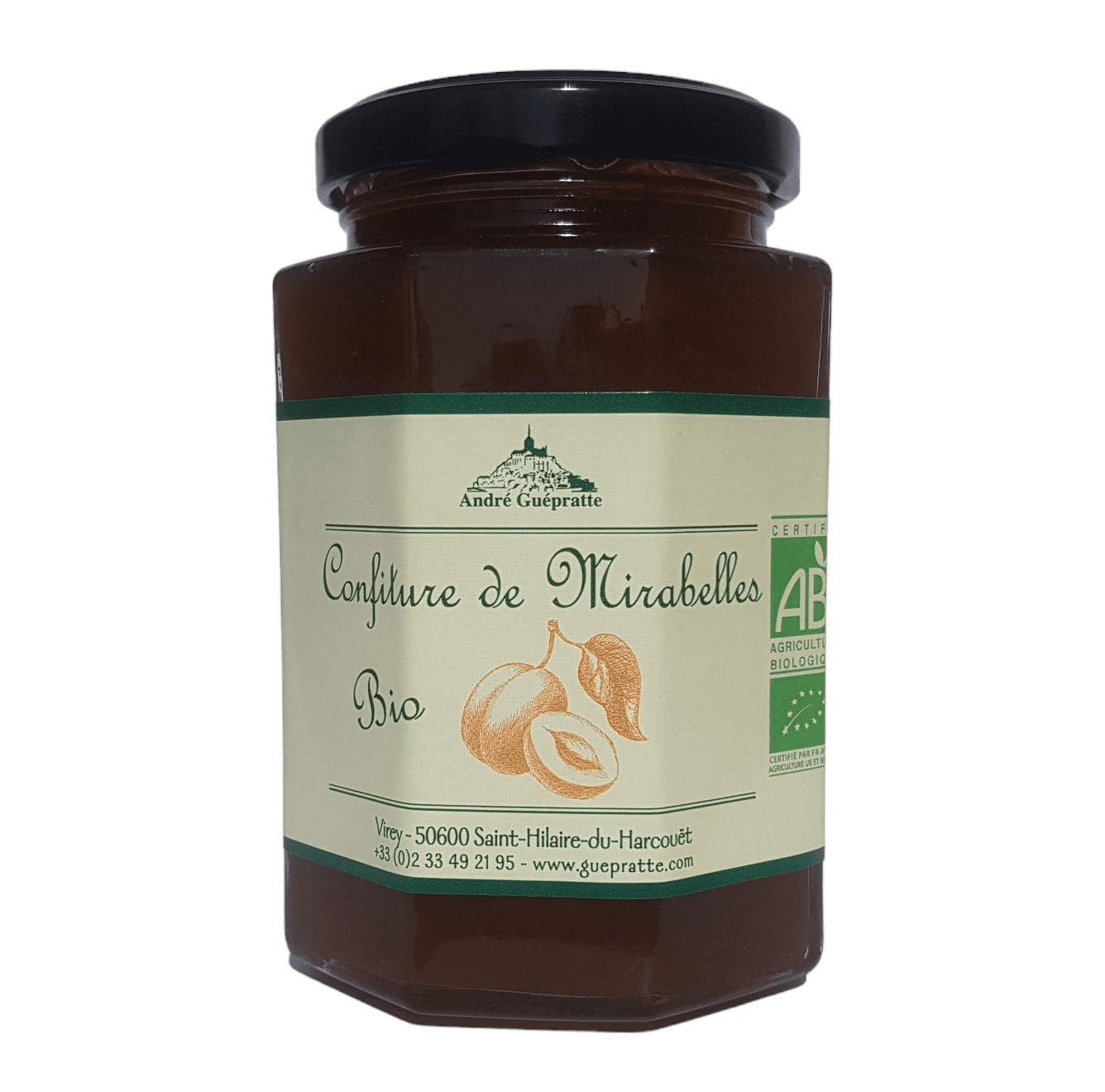 Confiture de Mirabelles Biologique