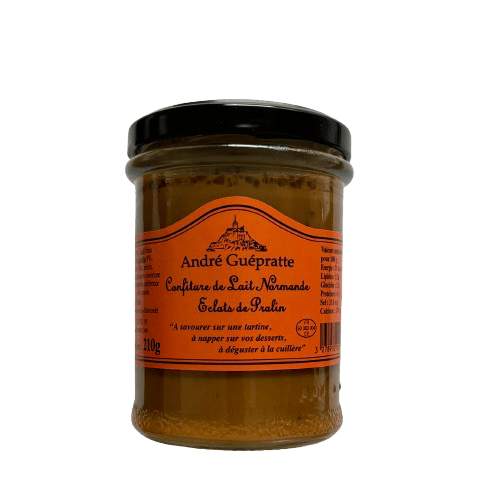 Confiture de Lait Normande Éclats de Pralin