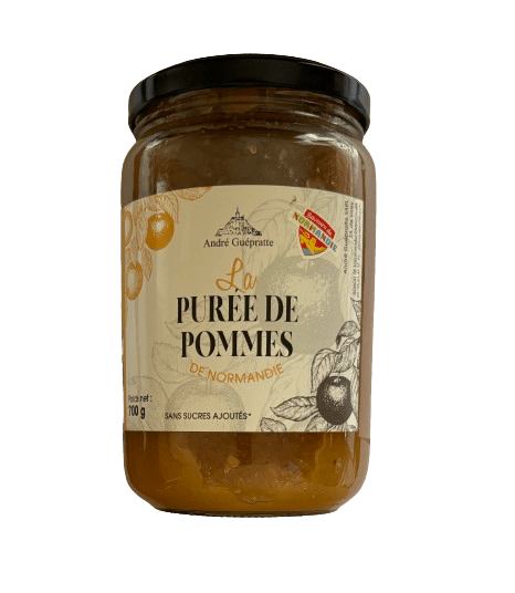 Purée de Pommes de Normandie sans sucres ajoutés
