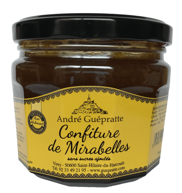 Confiture de Mirabelles sans sucre ajouté avec Maltitol
