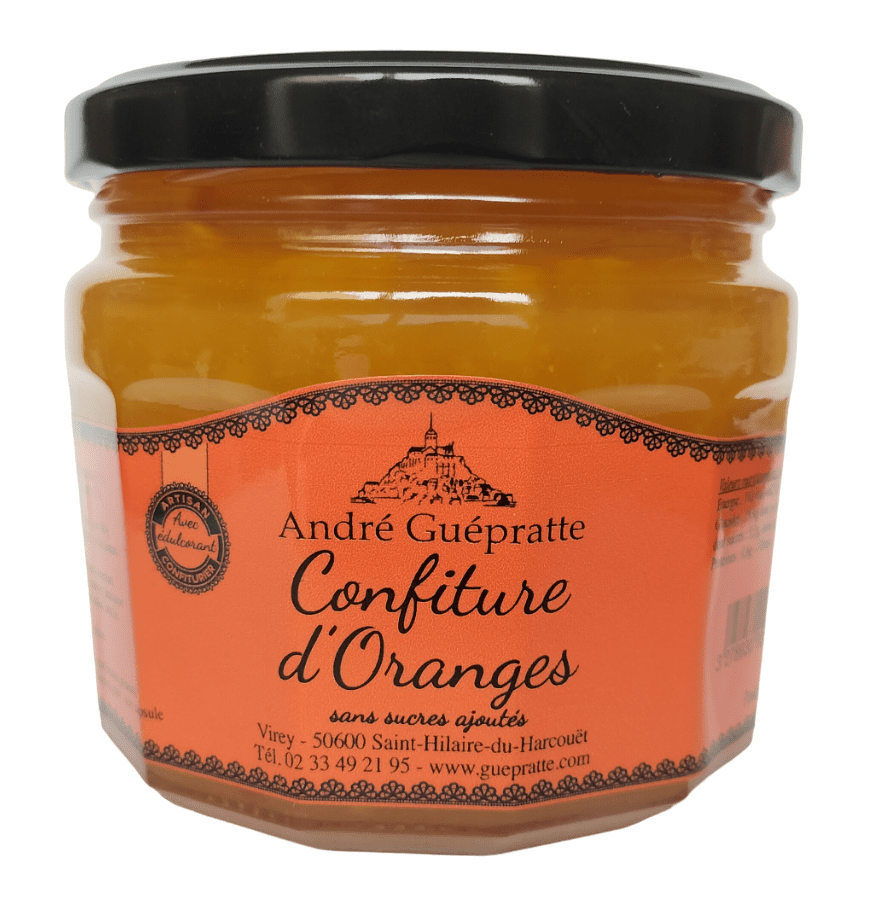 Confiture d'Oranges sans sucre ajouté avec Maltitol